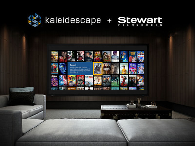 With controls for adjustable shades and lighting themes, Kaleidescape automatically activates the Stewart Filmscreen masking system to display every movie in its native aspect ratio, to deliver a purely cinematic experience at an unprecedented level of convenience and quality.