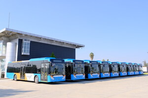 Les bus écologiques de TEMSA sont en augmentation croissante sur les routes d'Israël