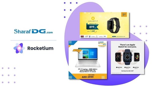 With offer-based ads and in-app visual merchandising being crucial drivers for SharafDG.com, Rocketium's creative automation solution was a tailor-made match.