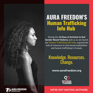 Aura Freedom Launches Online Human Trafficking Info Hub