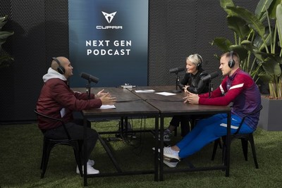 Marc ter Stegen on the CUPRA Next Gen Podcast in collaboration with 433