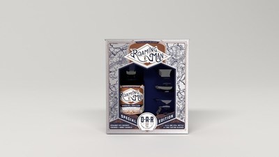 The super small-batch, limited-run edition of Roaming Man O.A.R. 25th anniversary gift pack. Only 1,000 bottles of Roaming Man are being produced for these gift packs. The release is part of a strategic partnership between O.A.R. and Sugarlands Distilling Co., making Sugarlands will become the Official Moonshine of O.A.R. and Roaming Man the Official Whiskey of O.A.R.