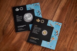 Die Royal Canadian Mint stellt das Geschenk von reinem Gold und Silber mit Premium-Bullion in spezieller Verpackung vor