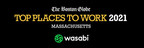 The Boston Globe Names Wasabi Technologies a Top Place to Work...