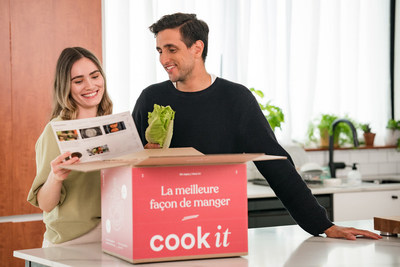 With this acquisition, the meal kit pioneer will be able to further enhance the content of its weekly deliveries. (CNW Group/Cook it)