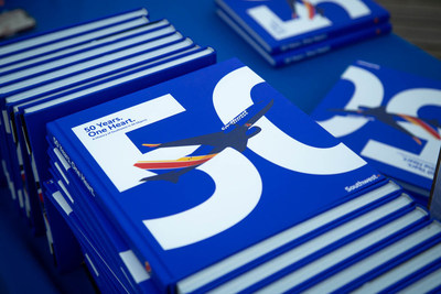 Southwest Airlines is wrapping up its milestone 50th Anniversary year by releasing a one-of-a-kind commemorative history book, “50 Years. One Heart. A History of Southwest in 50 Objects.”