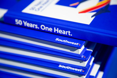 Southwest® fans can purchase this unique coffee-table book, which brings to life the Company's colorful history, its corporate archives, and reflection of its People through photographs and moments from the carrier's rich past, exclusively sold at Southwest® The Store.