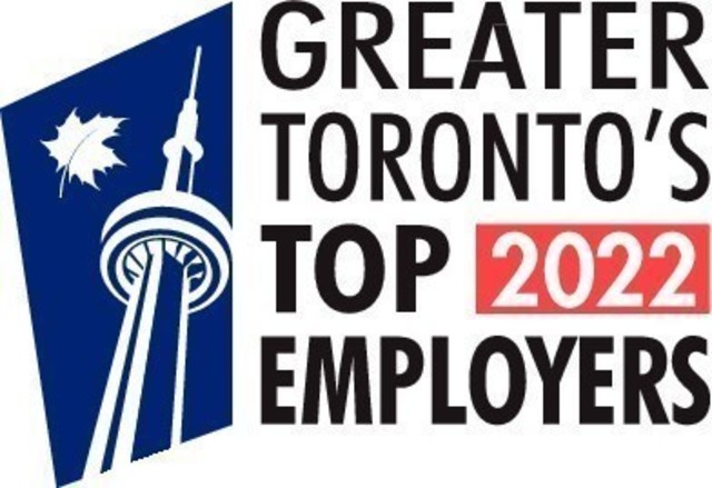 Tucows named one of Greater Toronto’s Top Employers for a second time by Mediacorp Canada Inc. (CNW Group/Tucows Inc.)