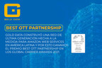 Gold Data construyó una red de última generación hecha a la medida para Amazon Web Services en América Latina y por esto ganamos el premio Best OTT Partnership en los Global Carrier Awards 2021.
