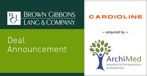 Brown Gibbons Lang & Company (BGL), is pleased to announce the closing of the acquisition of a majority stake in Cardioline, a European cardiology diagnostics company and the European leader in cardiology-focused telemedicine, by ArchiMed, a trans-Atlantic private equity firm specializing in healthcare. BGL’s Healthcare & Life Sciences team initiated the transaction and acted as the exclusive financial advisor to Cardioline. The specific terms of the transaction were not disclosed.