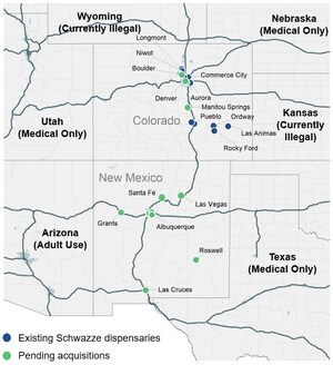 Schwazze Announces Transformational Capital Raise, Entry Into New Mexico &amp; Provides Business Update
