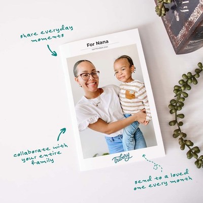 Invite your entire family to collaborate on monthly family journals. Upload pictures and captions every month right from your phone. Tribery prints and ships your photo journal to loved ones. It's that easy!