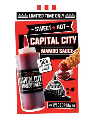 Beginning December 6, D.C.’s famous Sweet Hot Capital City® mambo sauce will be available at select KFC restaurants in the Washington D.C. area, Dallas and Atlanta for a limited time only.