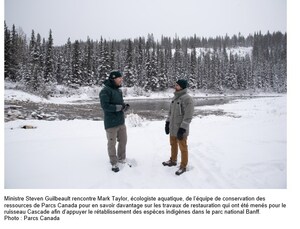 Le gouvernement du Canada consacre 14,7 millions de dollars à des projets de conservation dans cinq parcs nationaux des Rocheuses pour prévenir et gérer les espèces aquatiques envahissantes