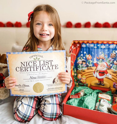 PackageFromSanta.com is the Premier Santa Letter Producer in North America, delivering Personalized Christmas Magic for Over 15 Years!