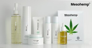 Mesohemp, a cosmetic containing hemp seed oil, launched in the US