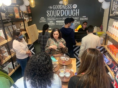 The Baker’s Dozen sells a sourdough every minute at the launch of 
‘The House Of Sourdough’ in Delhi