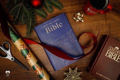 Faith and Liberty Bible | photo by Douglas Nottage, American Bible Society