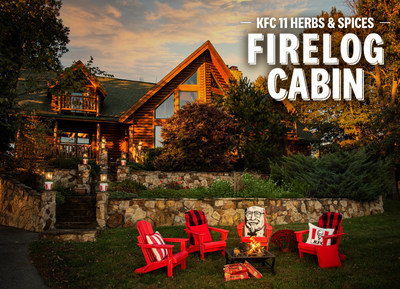 To celebrate the return of the KFC 11 Herbs & Spices Firelog, KFC created the Kentucky Fried Chicken Firelog Cabin, giving fans a chance to win the ultimate fried chicken getaway.