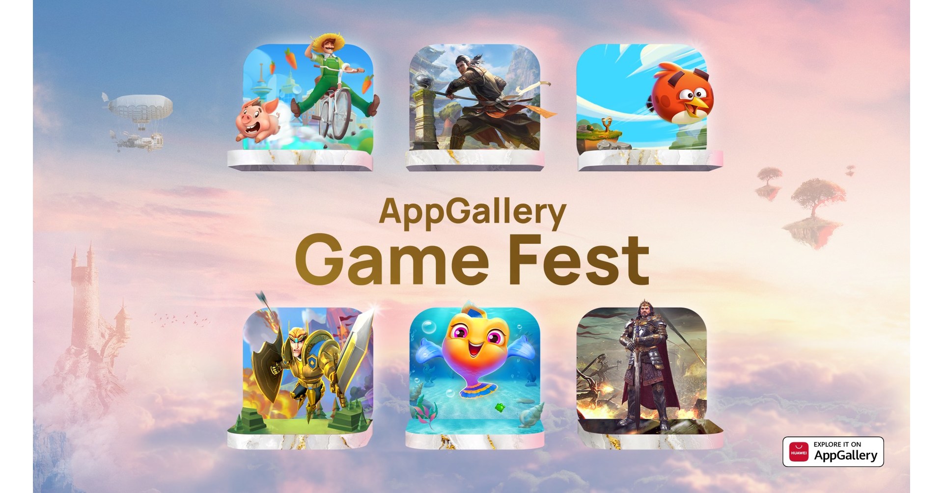 AppGallery Game Fest приглашает геймеров познакомиться с новыми играми