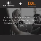 K16 Solutions &amp; D2L Broaden Partnership to Offer Archiving Services to D2L Brightspace Customers