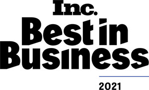 Inc. Magazine recognizes usastrong.IO with Best in Business Award for 2021