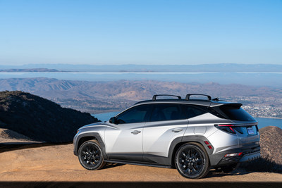 The 2022 Tucson XRT is photographed in Cariso, Calif., on Dec. 2, 2021.