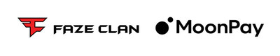 FaZe Clan and MoonPay logos