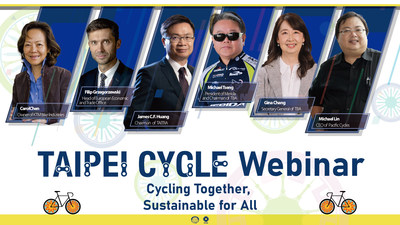 Taipei Cycle invited industry leaders and professionals to a virtual webinar to talk about sustainability.
