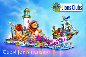 Lions International's "Quest for Kindness" Float Helps Students Navigate a Sea of Emotions and Dream, Believe and Achieve their Goals