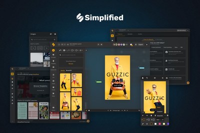 Simplified, all-in-one marketing platform that uses AI to empower teams to design, write marketing copy, create videos, collaborate, and publish to socials—all in the same place.