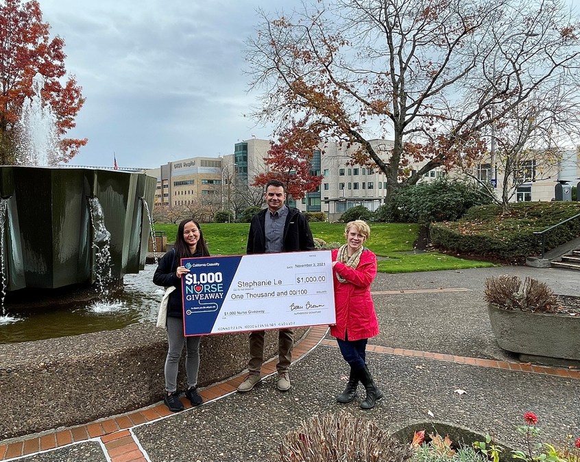 California Casualty Awards ONA Members $1,000 - Vimarsana News