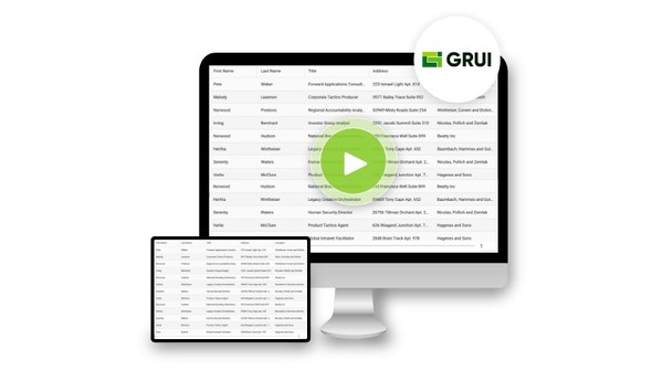 Sencha Launches GRUI - Delivering the Depth and Complexity of the Feature-Heavy Ext JS Grid in a Slick, Modern, Easy-to-Develop React Application - Vimarsana News