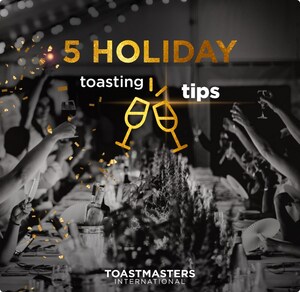 Toastmasters' 5 Holiday Toasting Tips