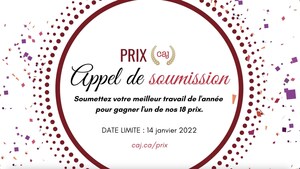 Appel de candidature pour les prix de la CAJ