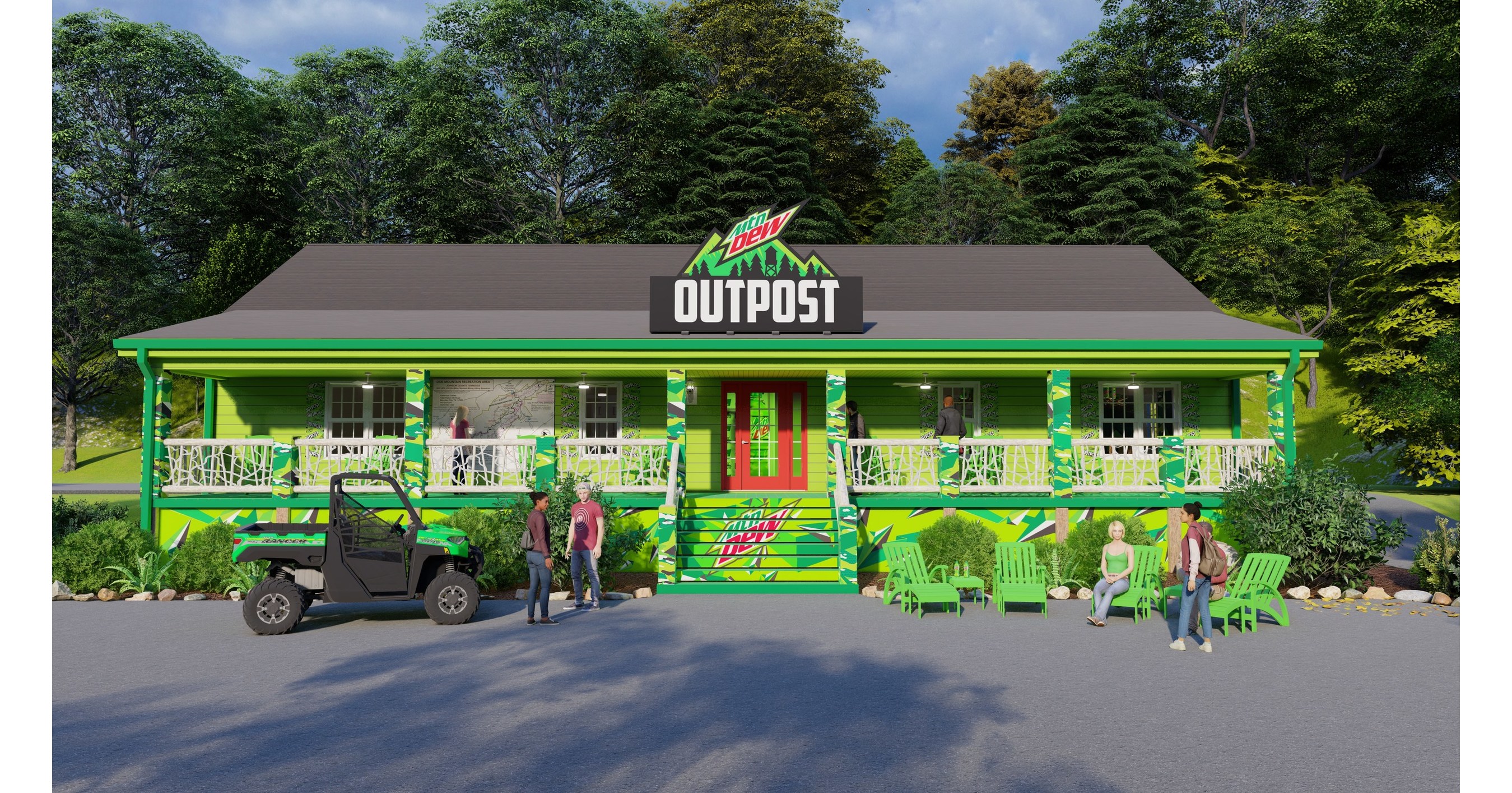 Apply To Be A Ranger For New MTN DEW® Outpost At Doe Mountain In Mountain City, Tennessee