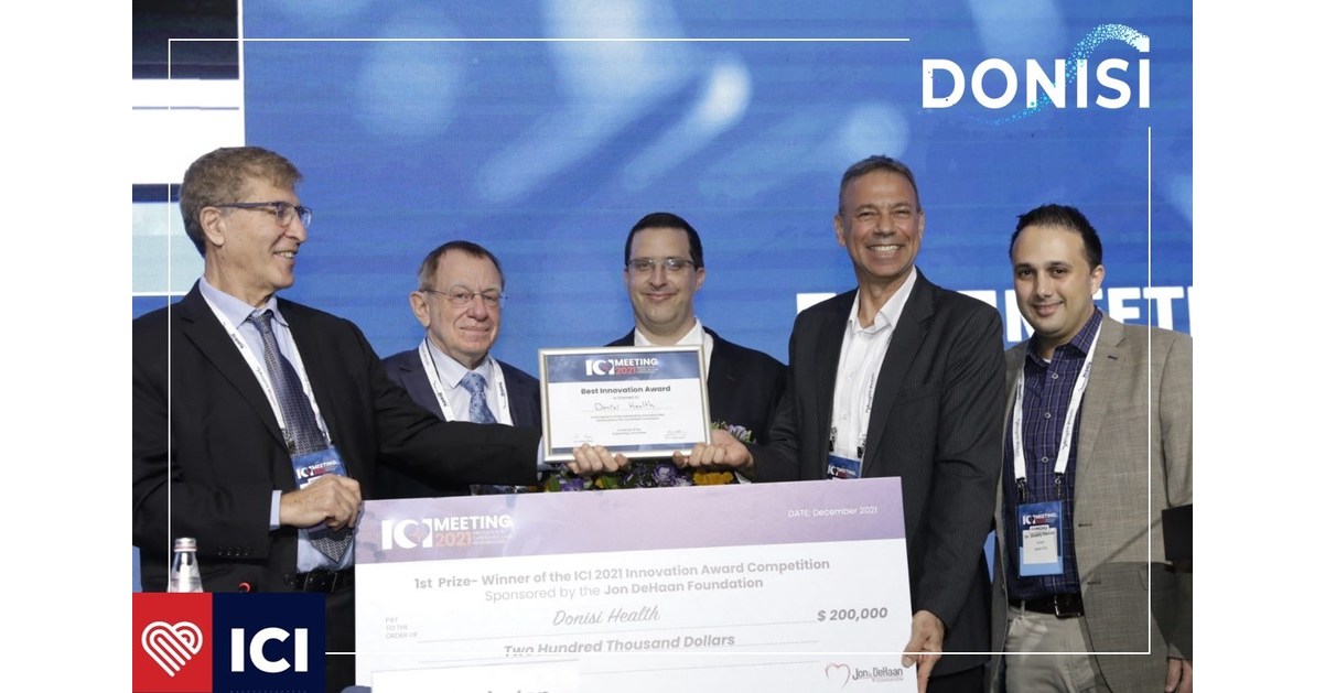Donisi Health Takes Home First Place in the Prestigious Innovations in Cardiovascular Intervention Competition