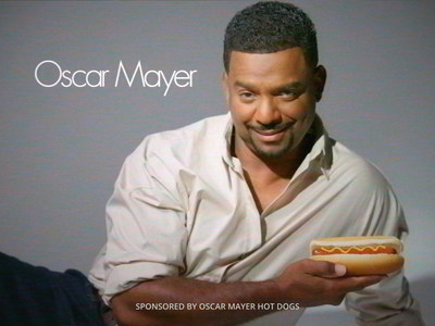 Alfonso Ribeiro is featured in a reimagined spot for Oscar Mayer, created by Kimmelot and Maximum Effort. Credit: Kimmelot and Maximum Effort