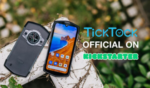 New Kickstarter Campaign of Unihertz - TickTock, a 5G Rugged Phone with Unique Dual-Screen
