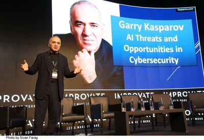 Garry Kasparov(Photo credit: Sivan Farag)