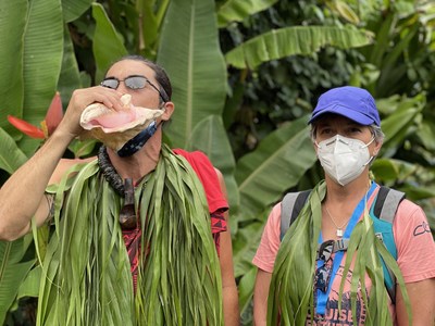 UnCruise Adventures launches the 2021 Hawaii season with local culture in Halawa Valley, Molokai as the only small overnight passenger boat with permission to operate.
