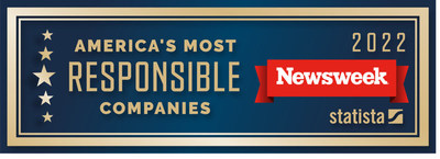 Edgewell Personal Care was honored by Newsweek as one of America's Most Responsible Companies 2022.