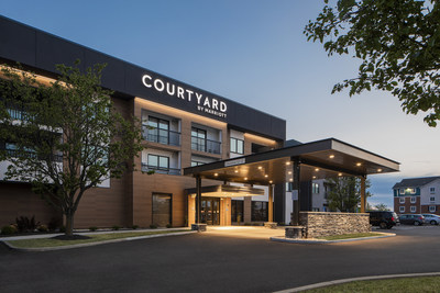Courtyard by Marriott Exterior After Renovation