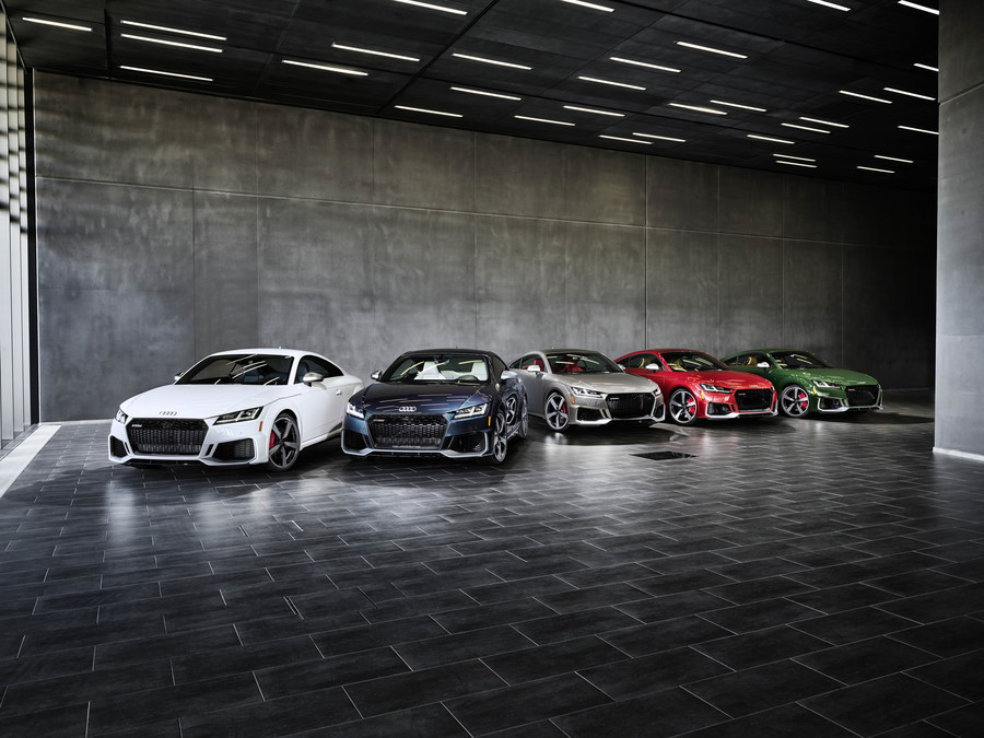 Audi celebrates final model year of the TT RS in the US market with the Audi TT RS Heritage Edition - Vimarsana News