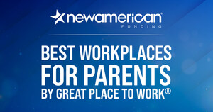 New American Funding Recognized as One of Best Workplaces for Parents