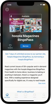 hoopla BingePass launches with the introduction of hoopla Magazines powered by a partnership with eMagazines.