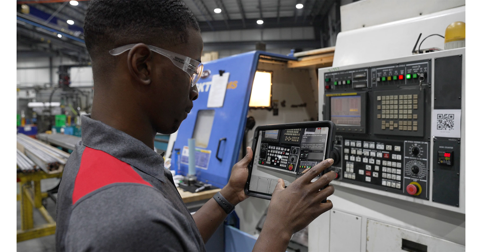 iPad with Manifest from Taqtile a WorkInstruction Workhorse for