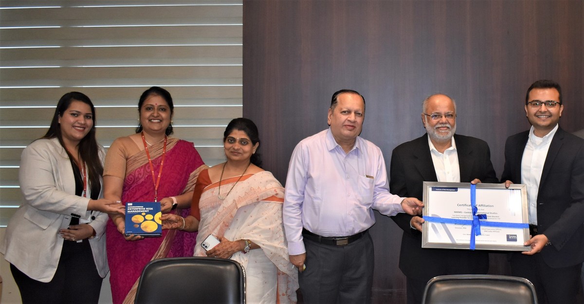 IRM India Affiliate and NMIMS Centre for International Studies launch Professional Programme in Enterprise Risk Management (ERM) - Vimarsana News