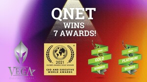 A YEAR OF SUCCESS: QNET RECEIVES SEVEN MORE AWARDS