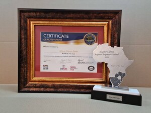 African Dream Foods Wins 2021 Southern Africa Regional Exporter Awards as Buyer Of The Year
